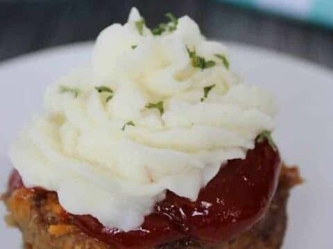 Image for Mini Meatloaf Cupcakes Recipe