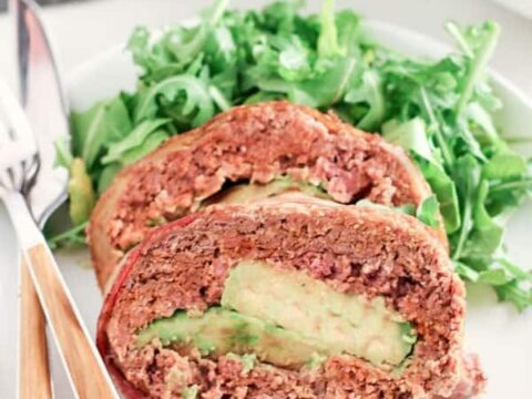 Image for Easy Mexican Meatloaf Recipe With Chorizo & Avocado