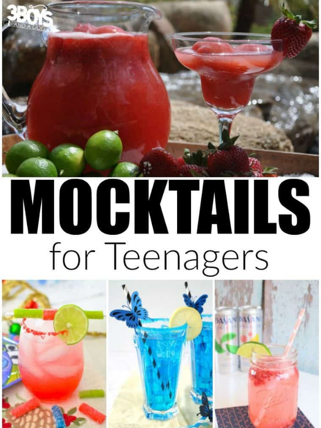 30 Mocktails Recipes for Teenagers Story