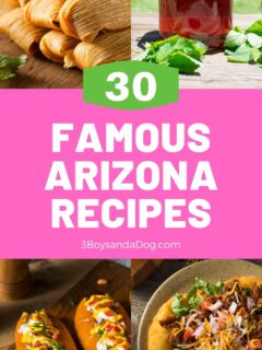 pin of famous Arizona foods