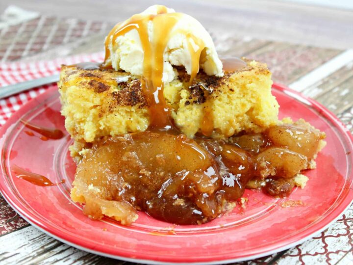 Image for The Best Recipe for Dump Cakes; Caramel Apple