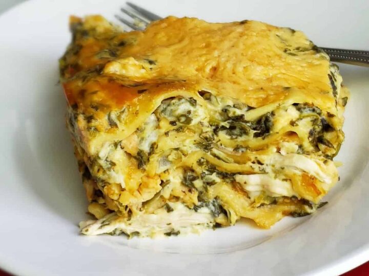 Image for Slow Cooker Chicken Spinach Lasagna