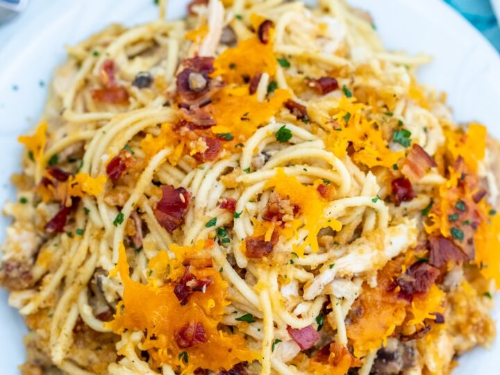 Image for Chicken Spaghetti Casserole Recipe