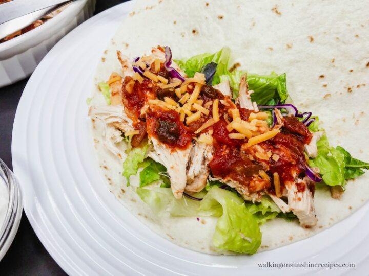 Image for Crock Pot Salsa Chicken 3 Ingredient Recipe
