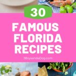 feature pin with four images of famous food in Florida