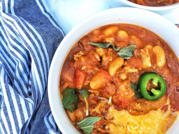 Image for Pumpkin Chicken Chili in Slowcooker or Instant Pot