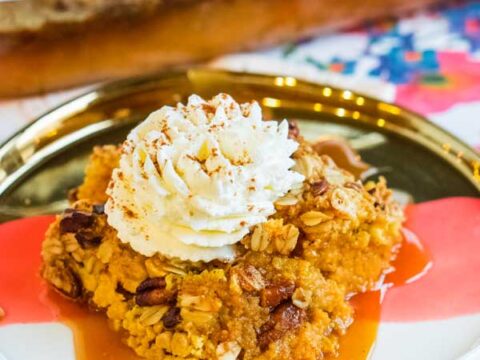 Image for Pumpkin Dump Cake: the answer to an age-old question!