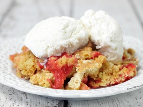 Image for Rhubarb Dump Cake Tastes Like Strawberry Rhubarb Crisp!
