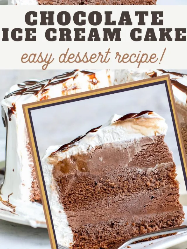 Simply Delicious Chocolate Ice Cream Cake Recipe
