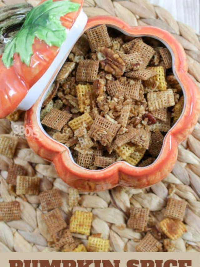 Pumpkin Spice Chex Mix Snack Recipe Story