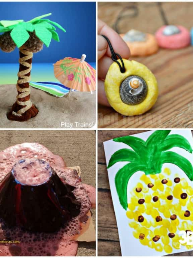 Hawaii Crafts for Kids Story