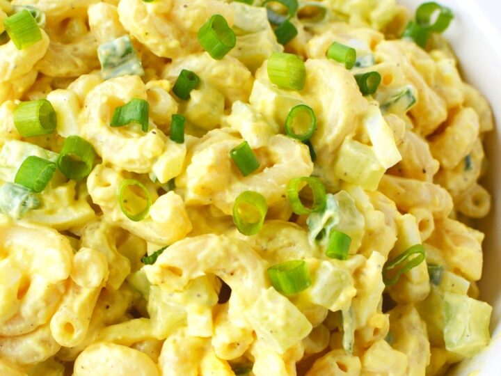 Image for Old Fashioned Macaroni Salad (with Boiled Eggs)