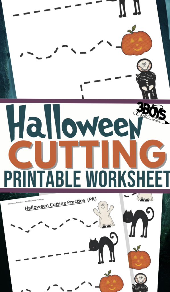 Halloween Cutting Activities | Printable Practice