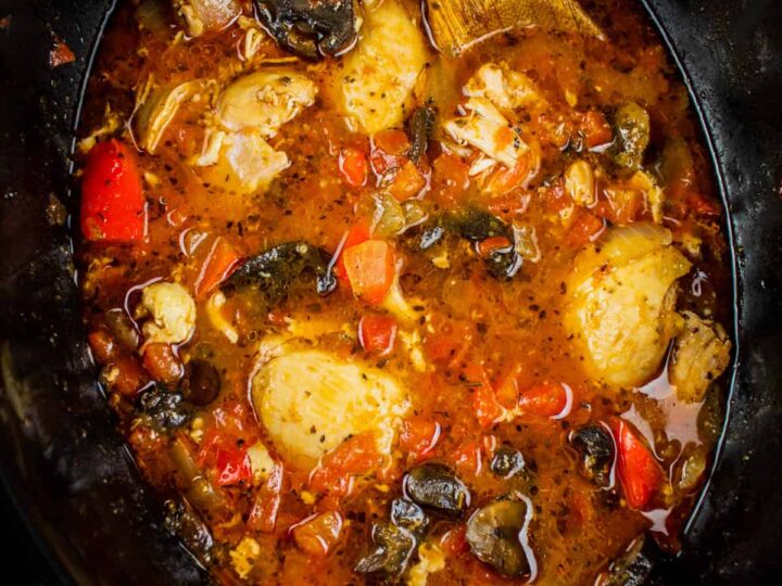 Image for Slow Cooker Chicken Cacciatore Recipe