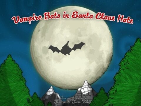 Image for Vampire Bats in Santa Claus Hats