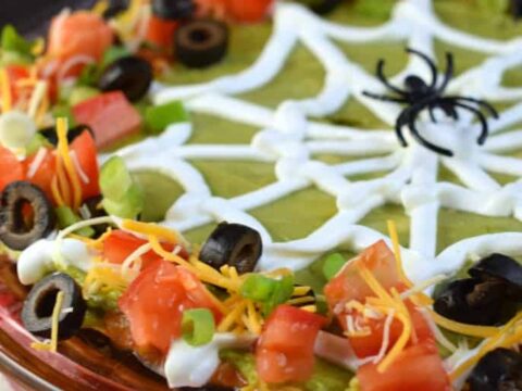 Image for Halloween 7 Layer Taco Dip Recipe