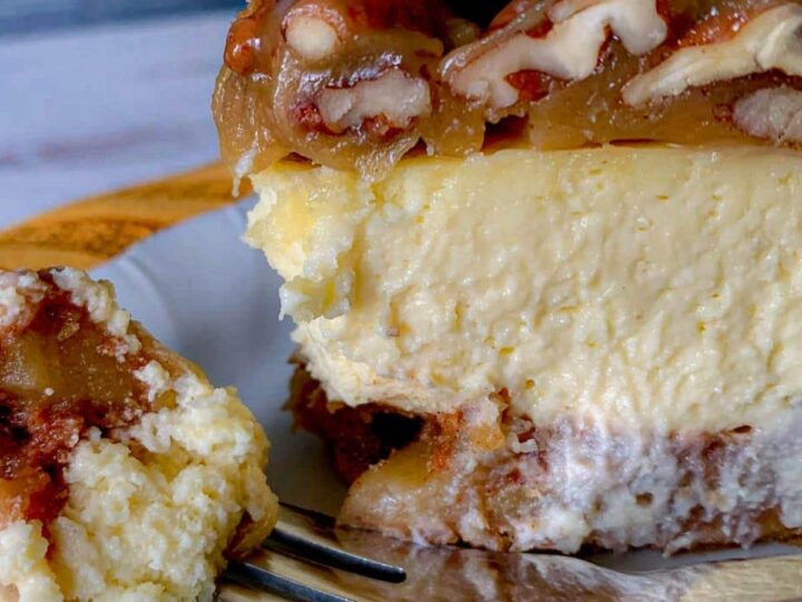 Image for Apple Bottom Bourbon Pecan Cheesecake