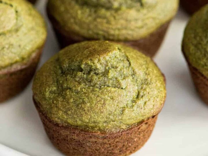 Image for Blender Spinach Banana Muffins recipe gluten-free dairy-free