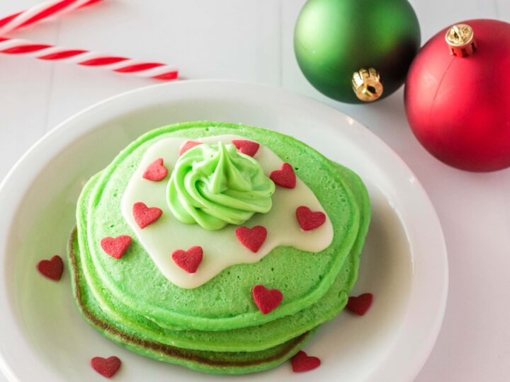 Image for Copycat IHOP Grinch Pancakes