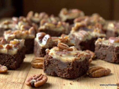 Image for Pecan Praline Keto Brownies - Low Carb, THM S. Gluten Free