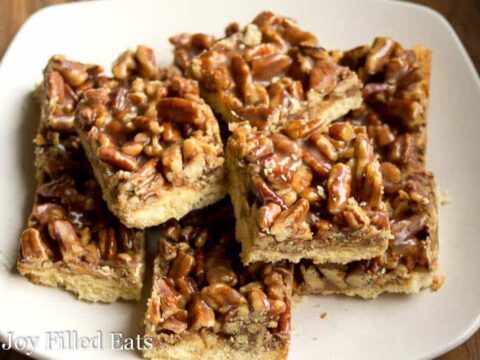 Image for Pecan Praline Bars - Low Carb, Sugar Free, Grain Free, THM S