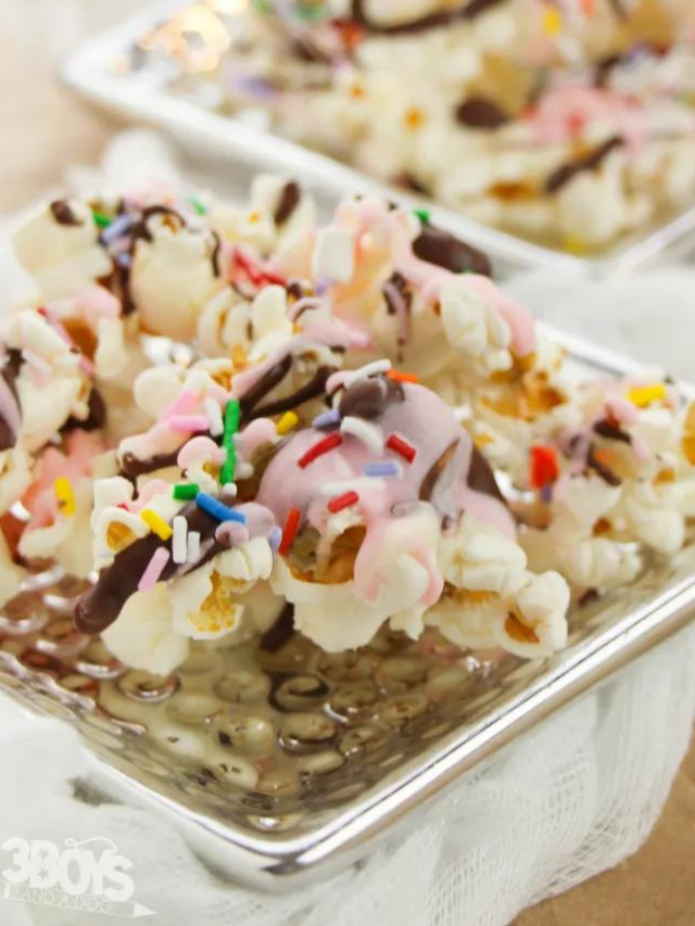 Crazy Good Popcorn Sundae Snack Recipe Story