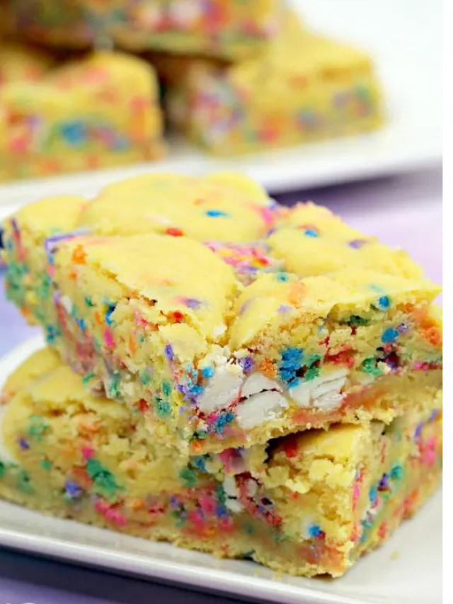 Insanely Easy Unicorn Funfetti Bars Story