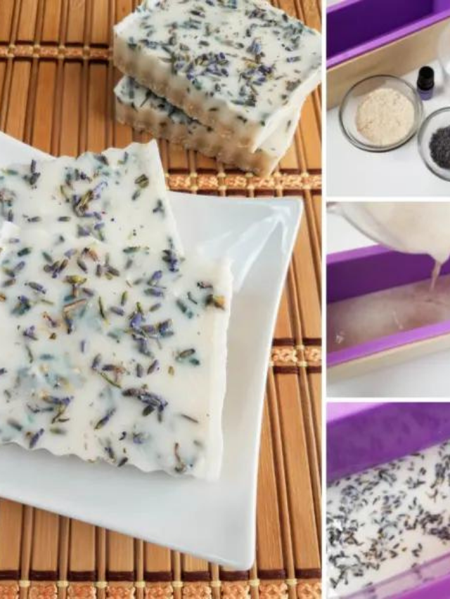 Soothing Lavender Oatmeal Soap Recipe Story