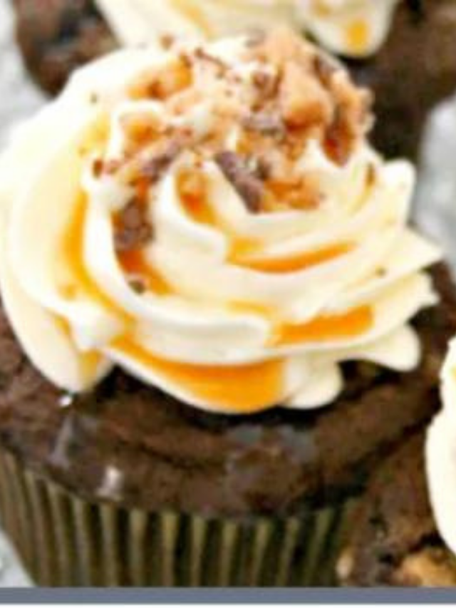 Heath Bar Crunch Cupcakes Recipe Story