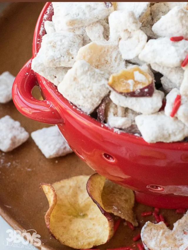 Delicious Apples and Cinnamon Puppy Chow Recipe Story