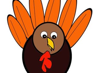 Image for Scissor Cutting Turkey Template