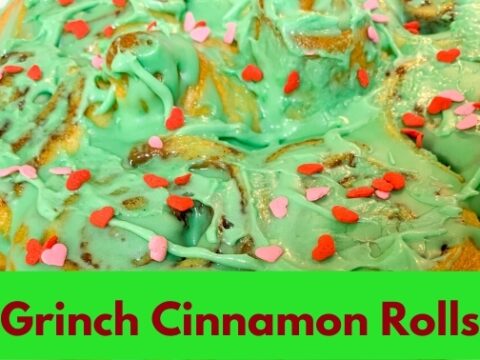 Image for Grinch Christmas Cinnamon Rolls