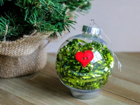 Image for Easy Grinch Ornament
