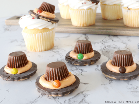 Image for Thanksgiving Pilgrim Hat Cookies