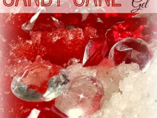 Image for Candy Cane Play Snow | Winter Sensory Fun