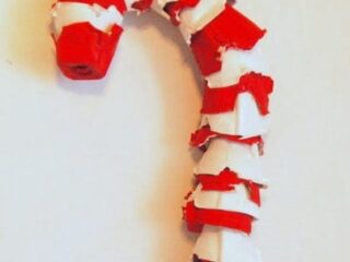 Image for Candy Cane Craft with Egg Cartons and Candy Cane Symbolism