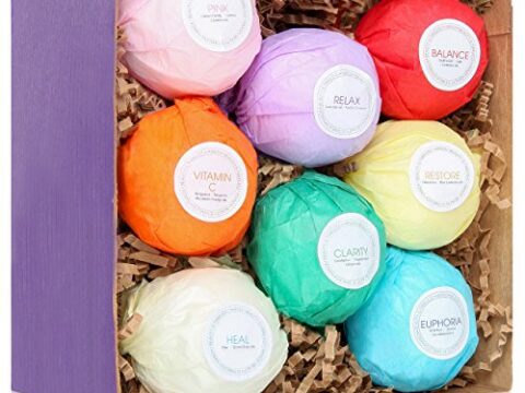Image for HanZá 8 Bath Bombs Gift Set Ideas 