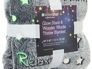 Image for liderstar Glow in The Dark Throw Blanket
