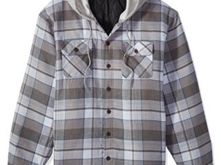 Image for Wrangler Authentics Men's Long Sleeve Quilted Lined Flannel Shirt 