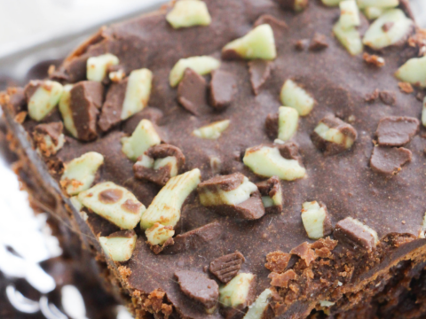 Image for Fudgy Andes Mint Brownies Recipe