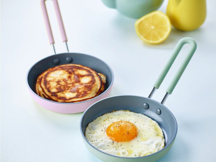 Image for Mini Ceramic Nonstick 5" Frypan, Mint Green