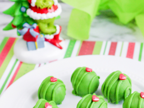 Image for Grinch OREO Cookie Balls Recipe