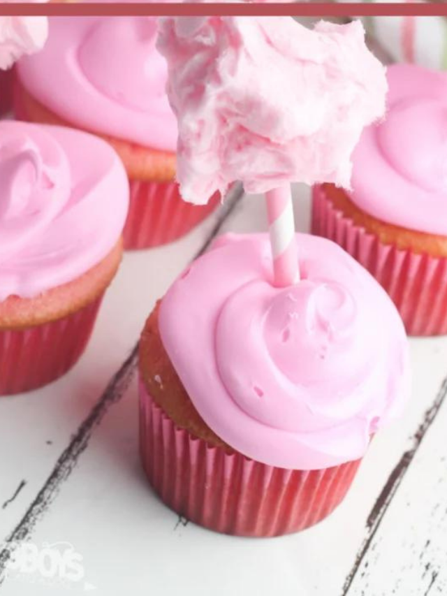 Cotton Candy Cupcakes Recipe Story