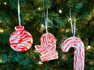 Image for Melted Candy Cane Christmas Ornaments