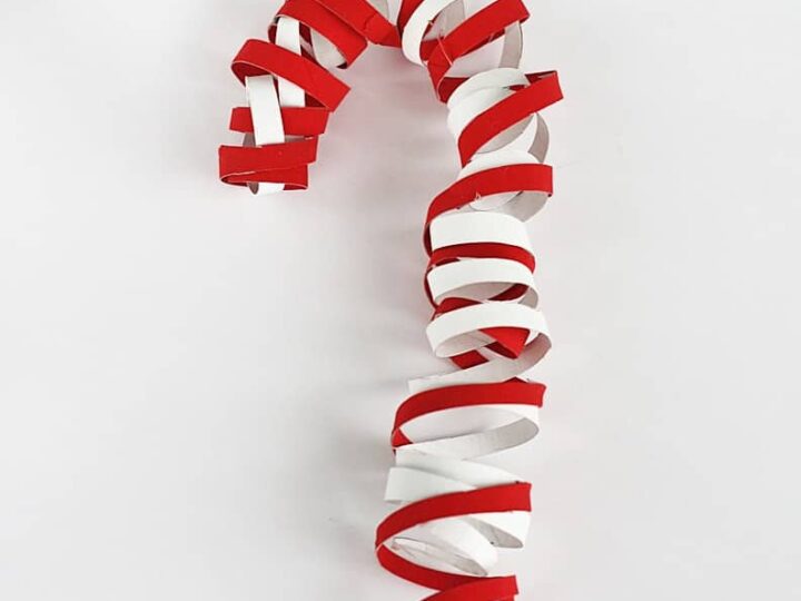 Image for Coiled Cardboard Tube Candy Cane