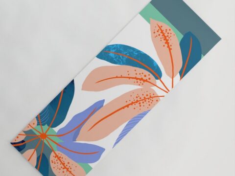 Image for tropical plants Yoga Mat by DorisciciArt
