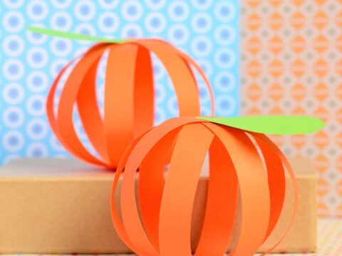 Image for Paper Pumpkin Craft