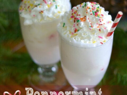 Image for Peppermint Holiday Float Drink