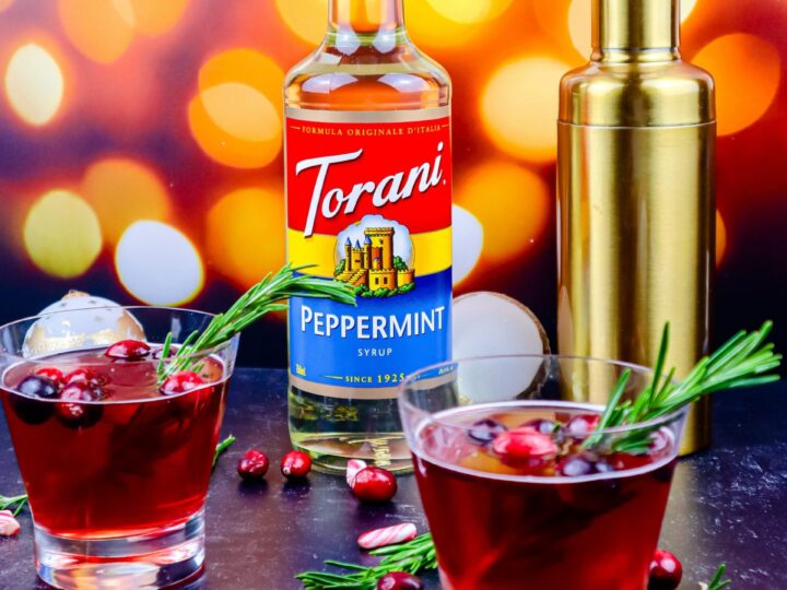 Image for Peppermint Cranberry Mocktail