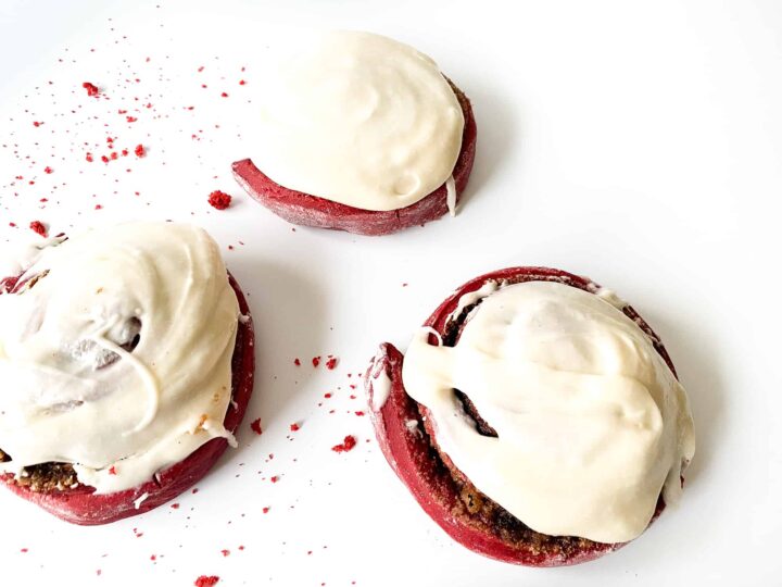 Image for Red Velvet Cinnamon Rolls